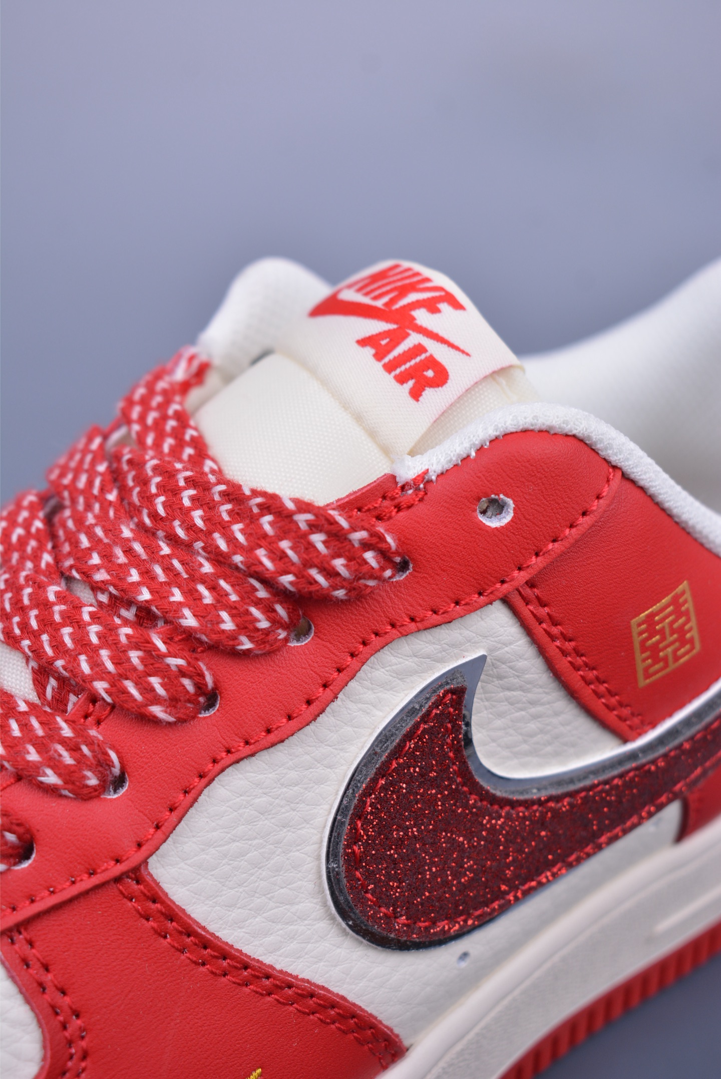 Nike Air Force 1 07 Low Sneakers National Happiness Red Starry Sky QY6818-602