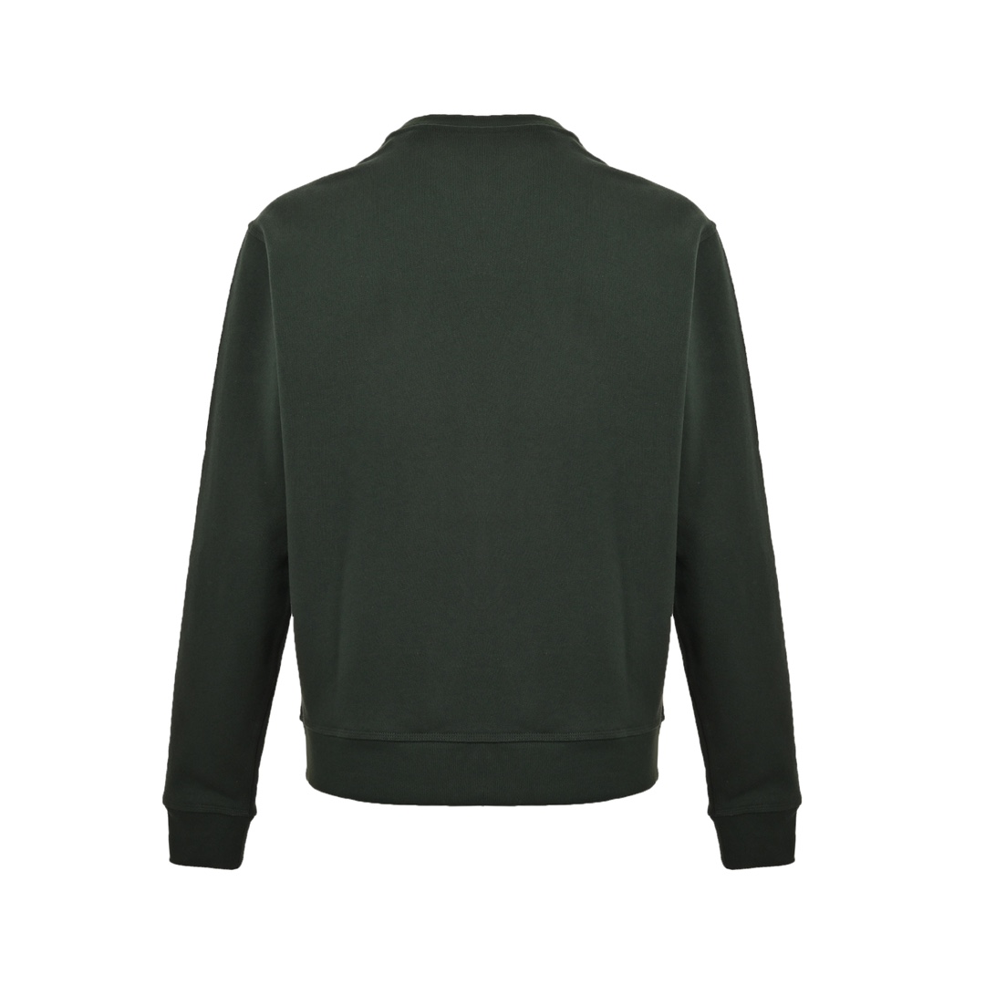 Burberry 24Fw crew neck sweatshirt with horse patch on the shoulders