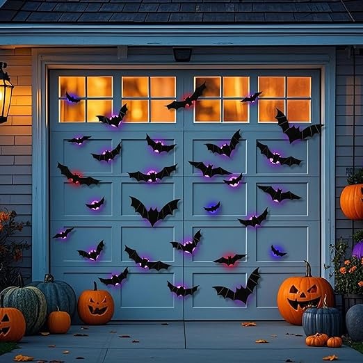 🔥On sale🔥 3D Bats Decoration Led Light