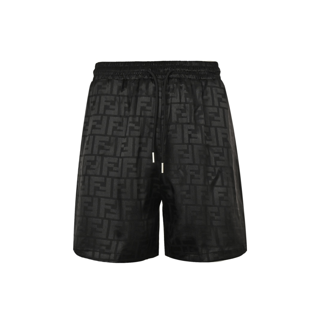 Fendi 24ss FF obscure jacquard beach shorts