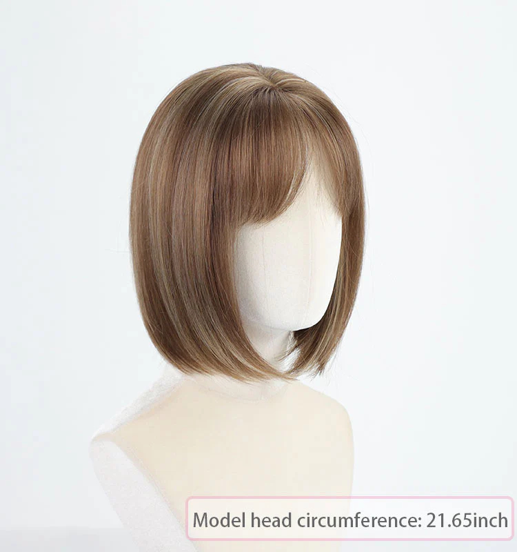 Straight Bob Wig With Bangs