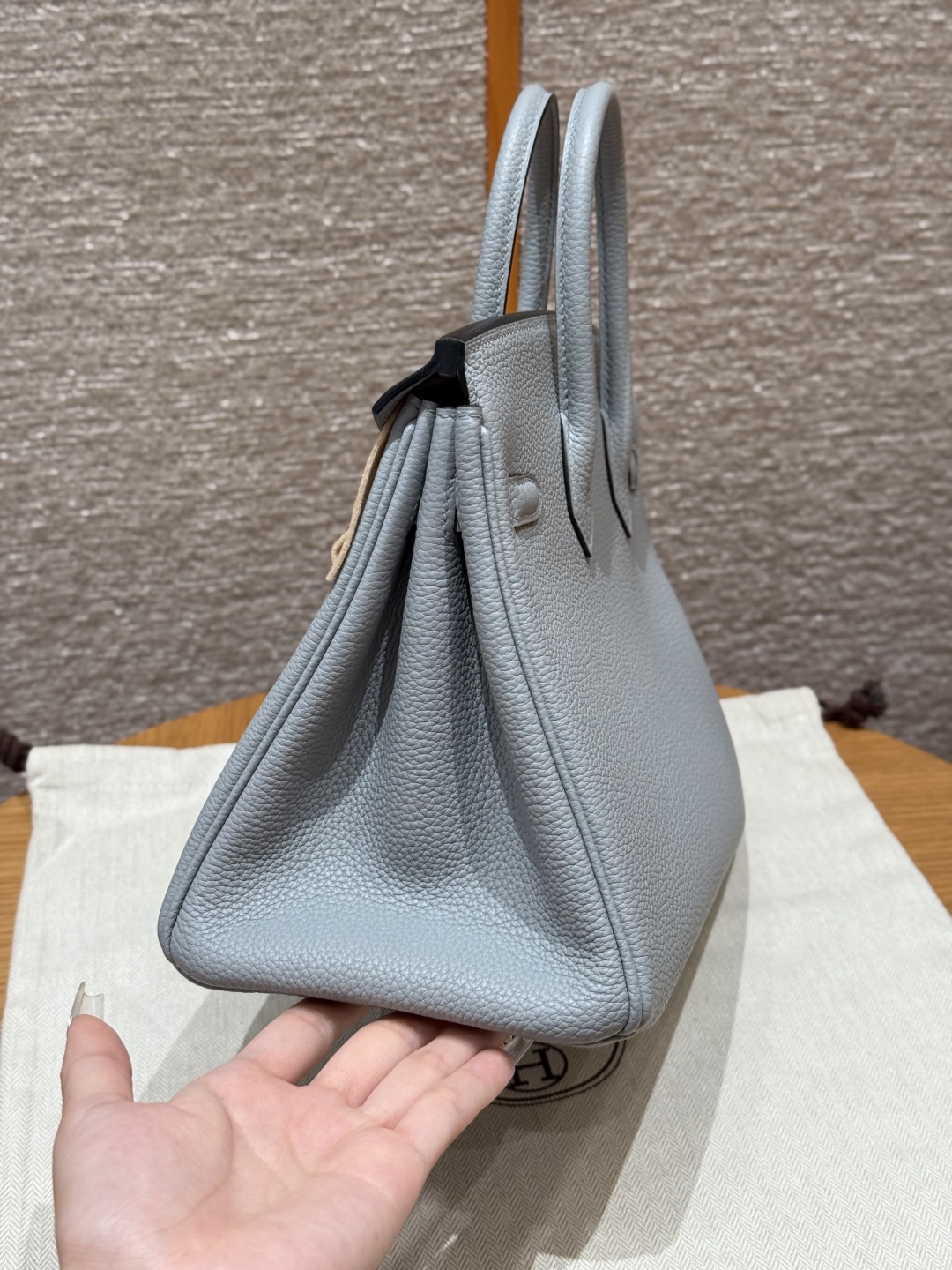 Hermes Birkin P0Girs Pantin Handbag (Handmade to Order)