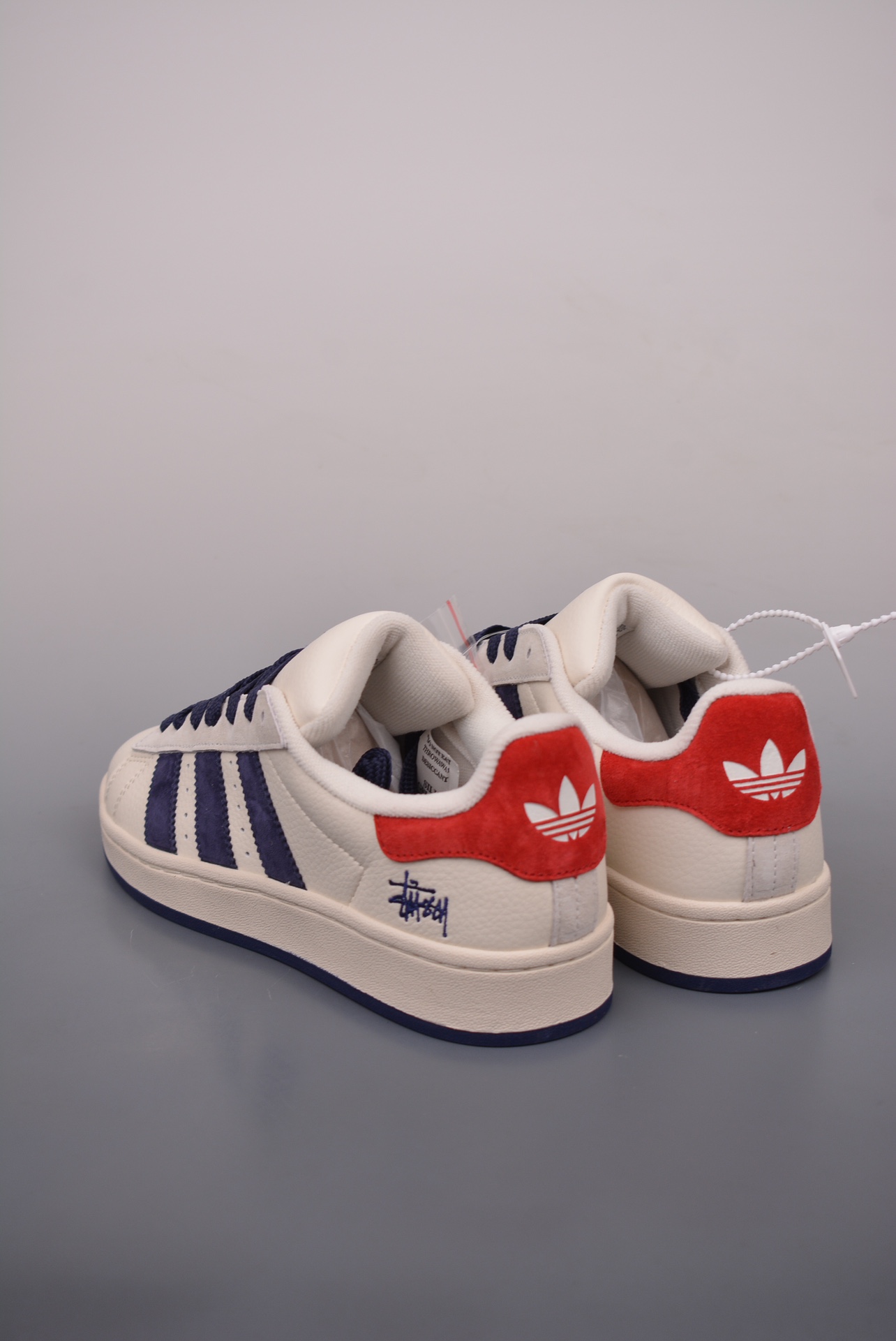 Stussy x Adidas Originals Campus 00s Beige Blue  LJ5102