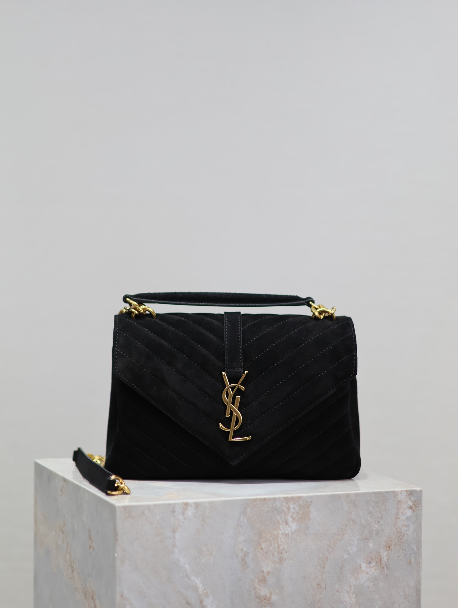 Yves Saint Laurent Monogram college messenger bag 392737