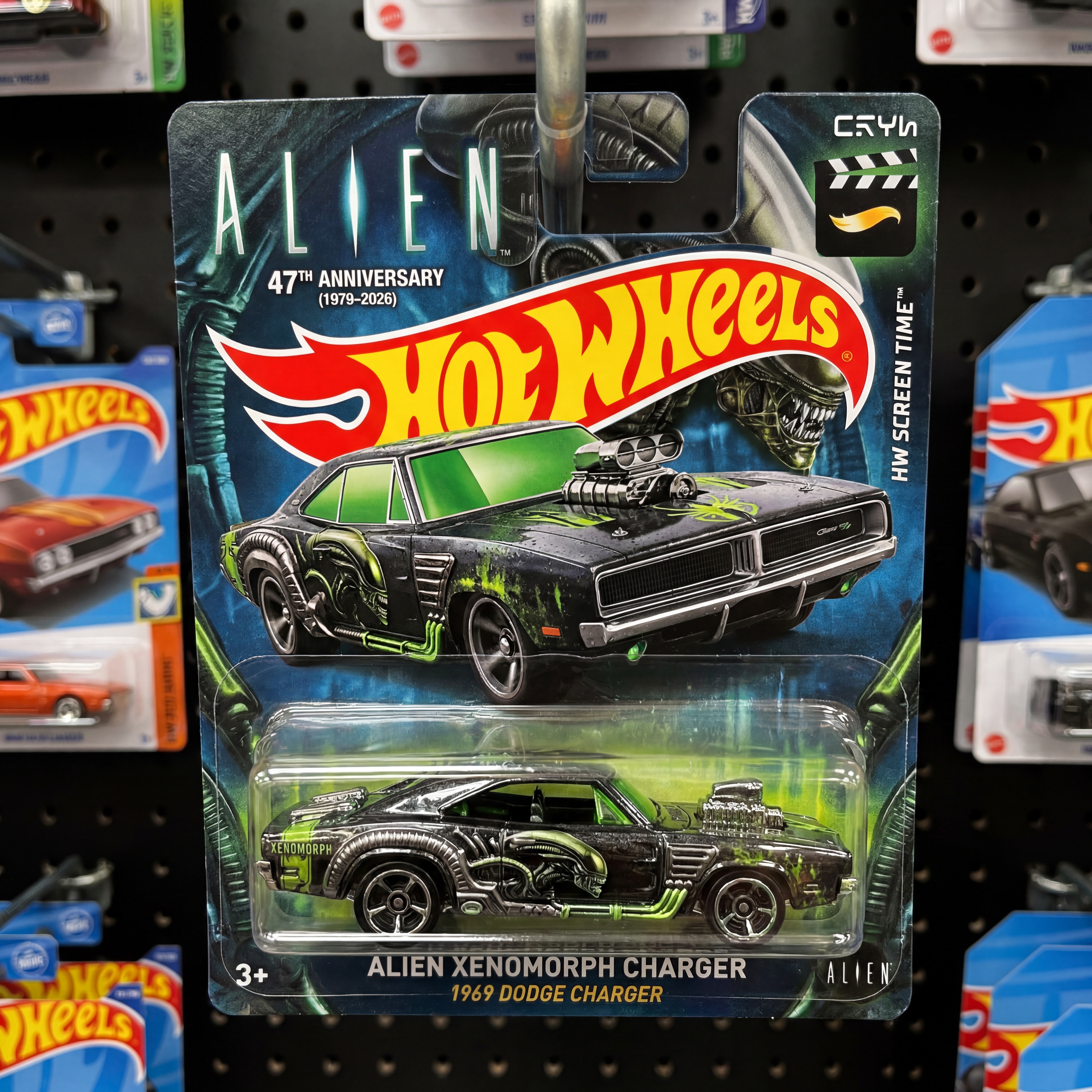 Hot Wheels Alien Xenomorph Charger – 1969 Dodge Charger