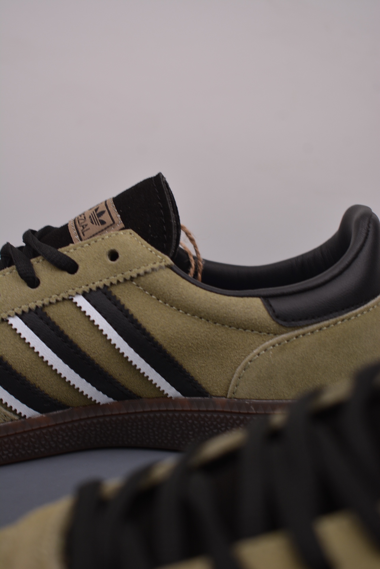 Adidas Handball Spezial Army Green Black and White IG6183