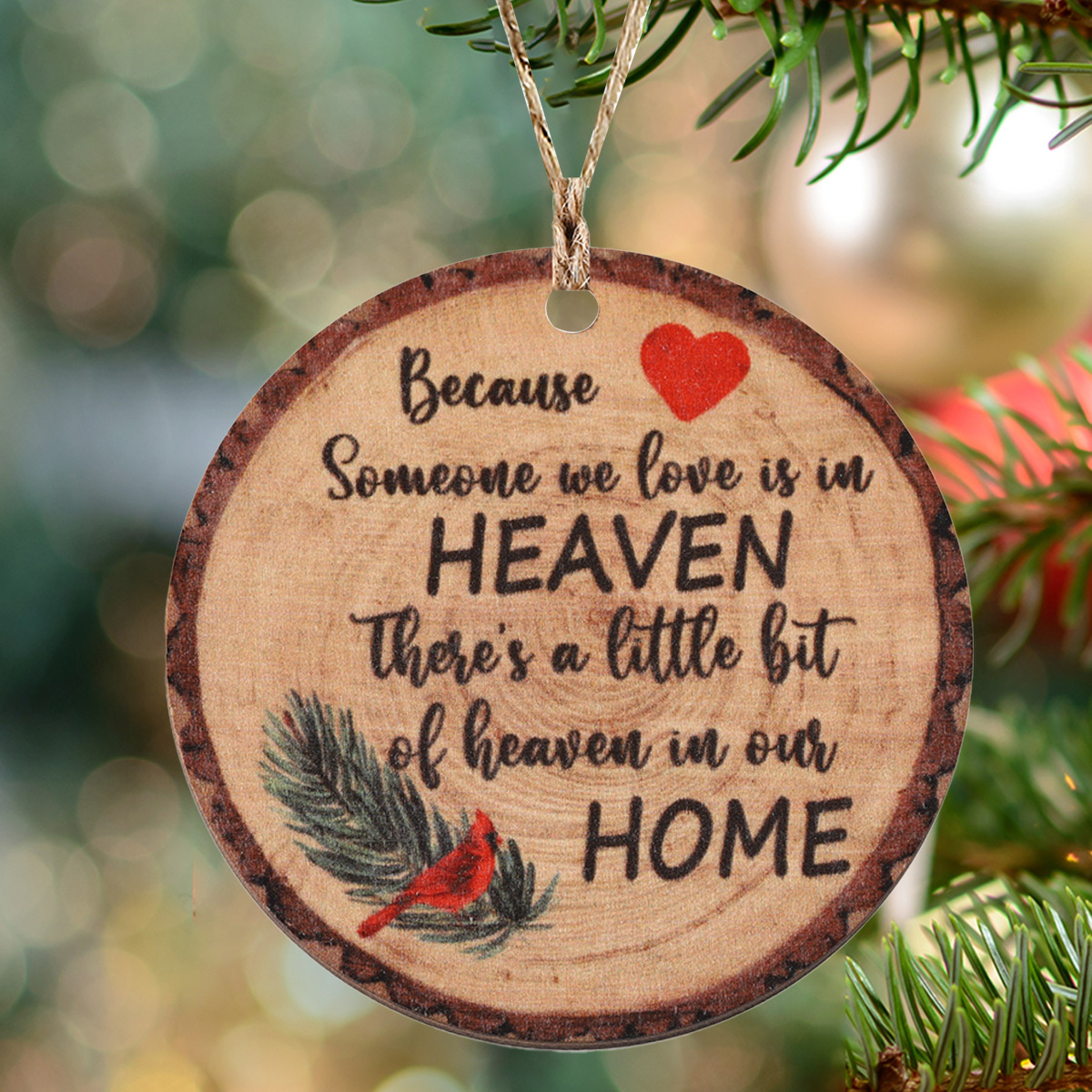 🔥ON SALE🐦Cardinal Heaven Memorial Ornament