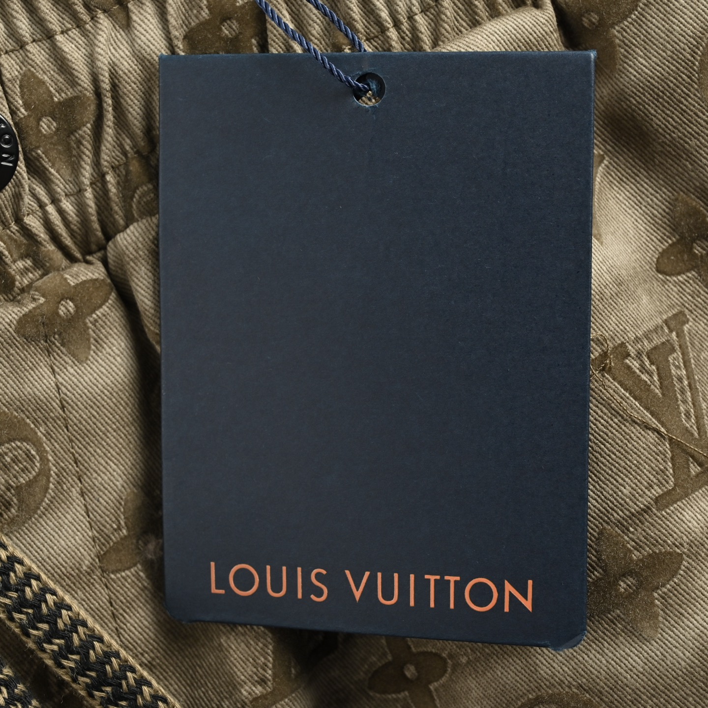 Louis Vuitton 25ss all over blurry lettering print shorts