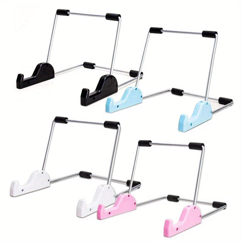 [Compact Tablet Stand] Lightweight and Collapsible Tablet Stand | Compact Size, Universal Compatibility, Metal Laptop Support, Multiple Bright Colors Available, Portable Design for Tablets, Phones, and E-Readers