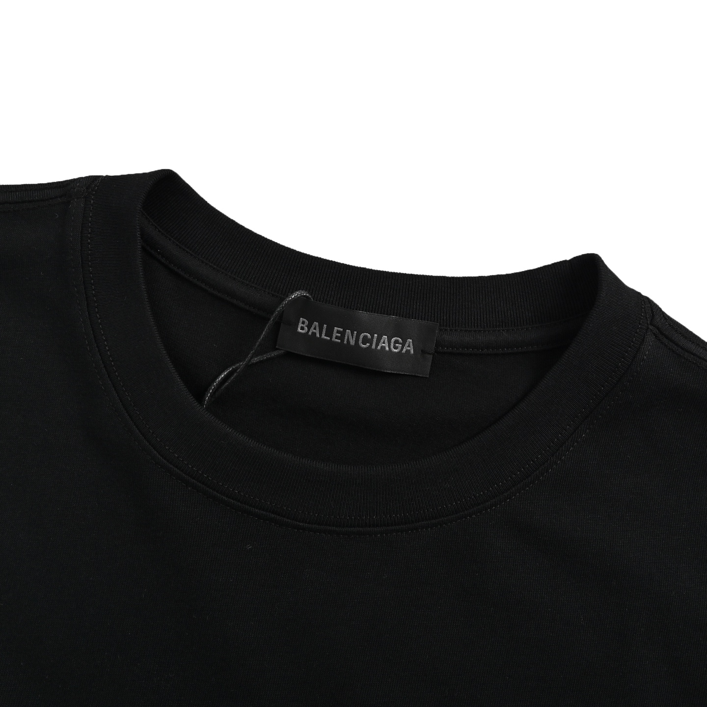 Balenciaga 25ss Music Capsule Note Oil Painting Print Short Sleeve