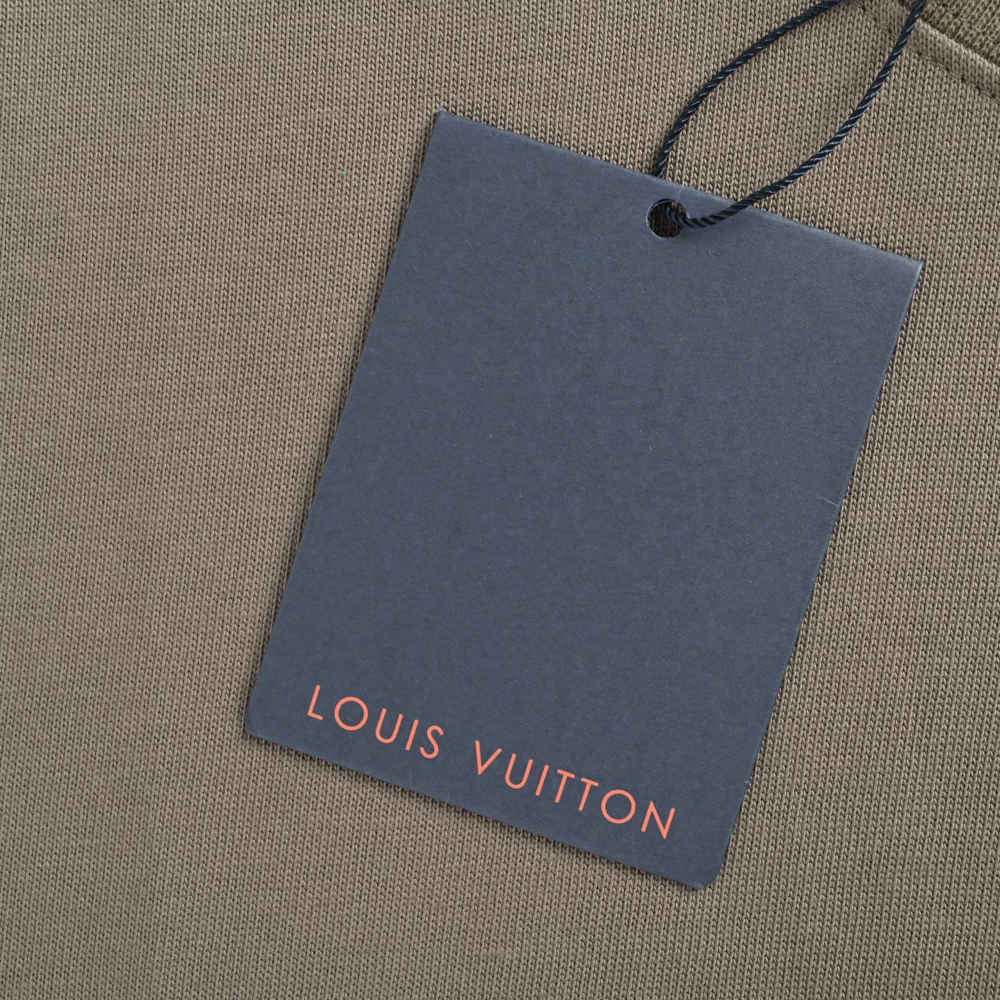 Louis Vuitton 25ss pencil hand-painted large logo monogram embroidered short sleeve