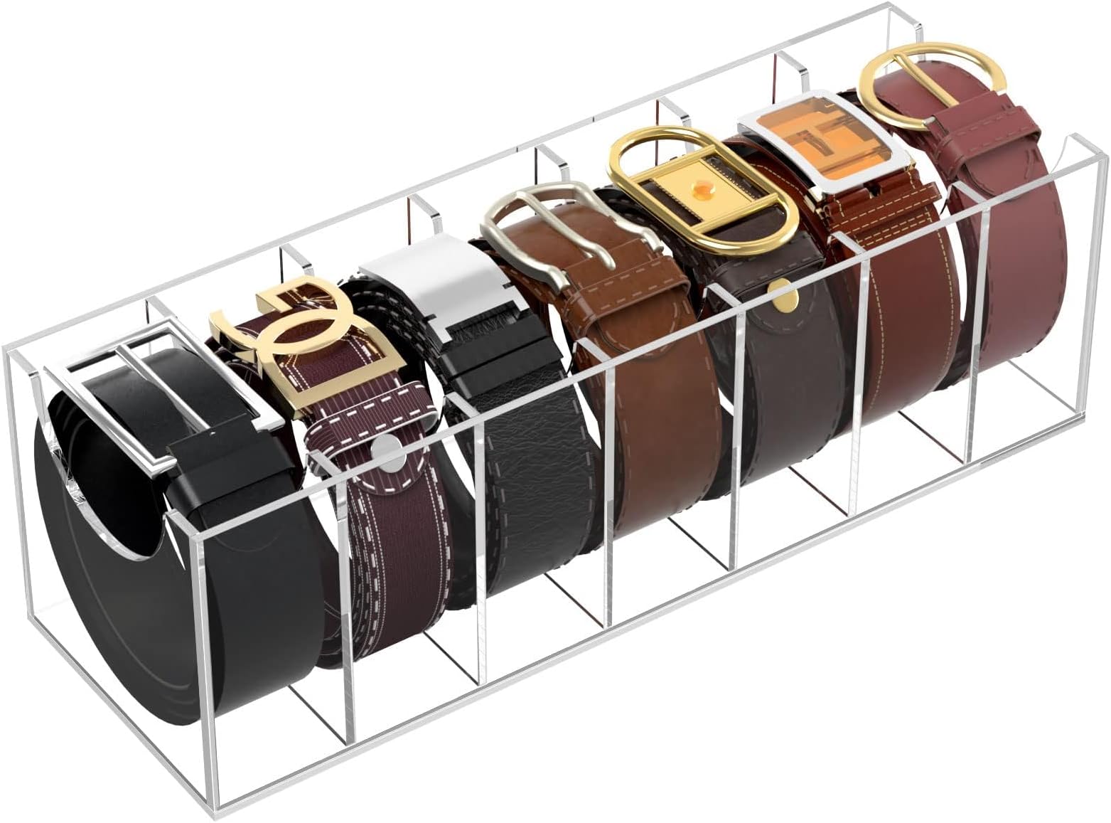 🤩Acrylic Belt Storage Holder for The Closet