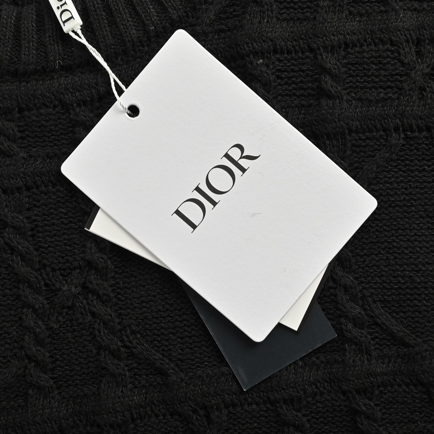 Dior 25Fw cannage cashmere crewneck sweater