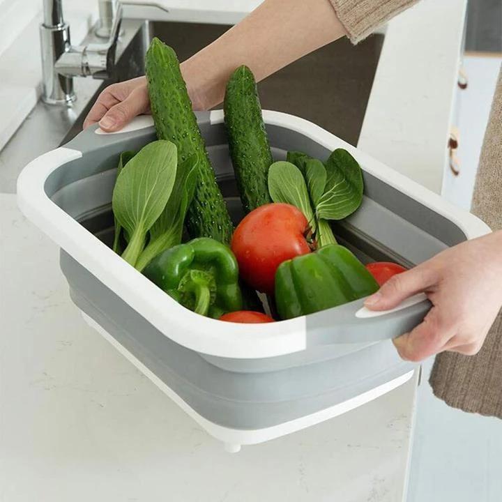 3in1 Multi-Function Foldable Cutting Board