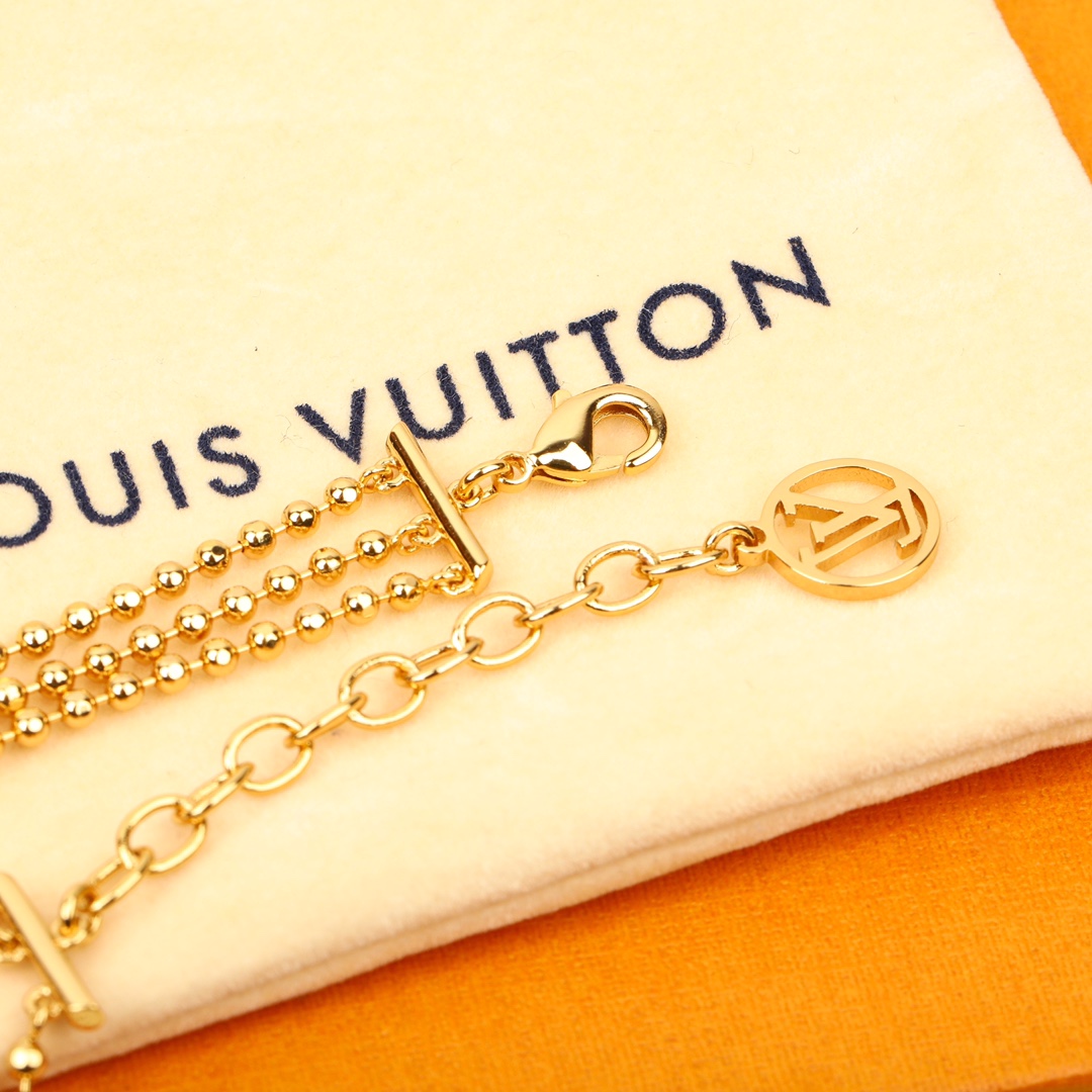 Louis Vuitton Triple Bead Bracelet