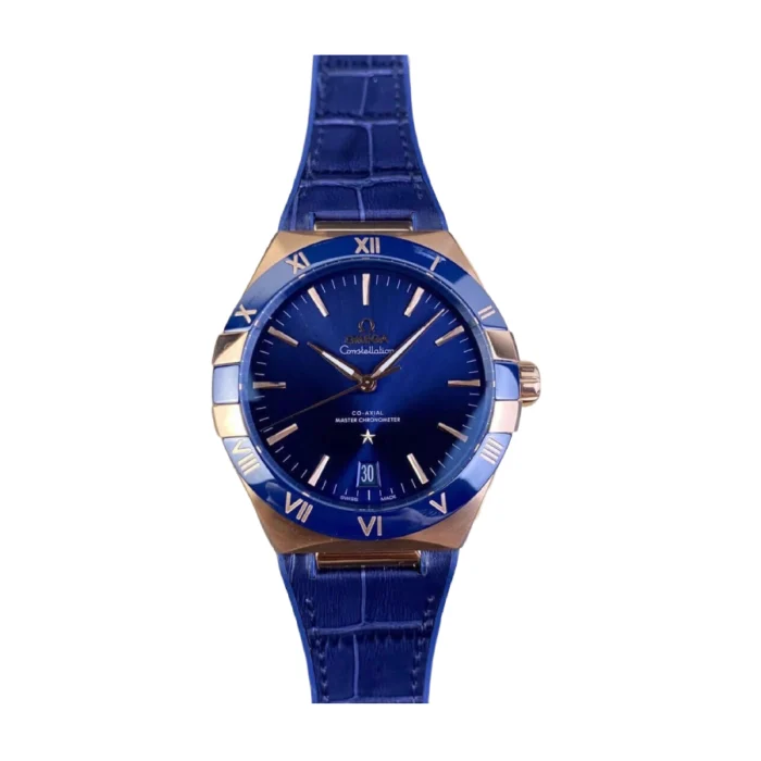 Omega Constellation Blue Strap 131.53.39.20.08.001 Near Original Replica