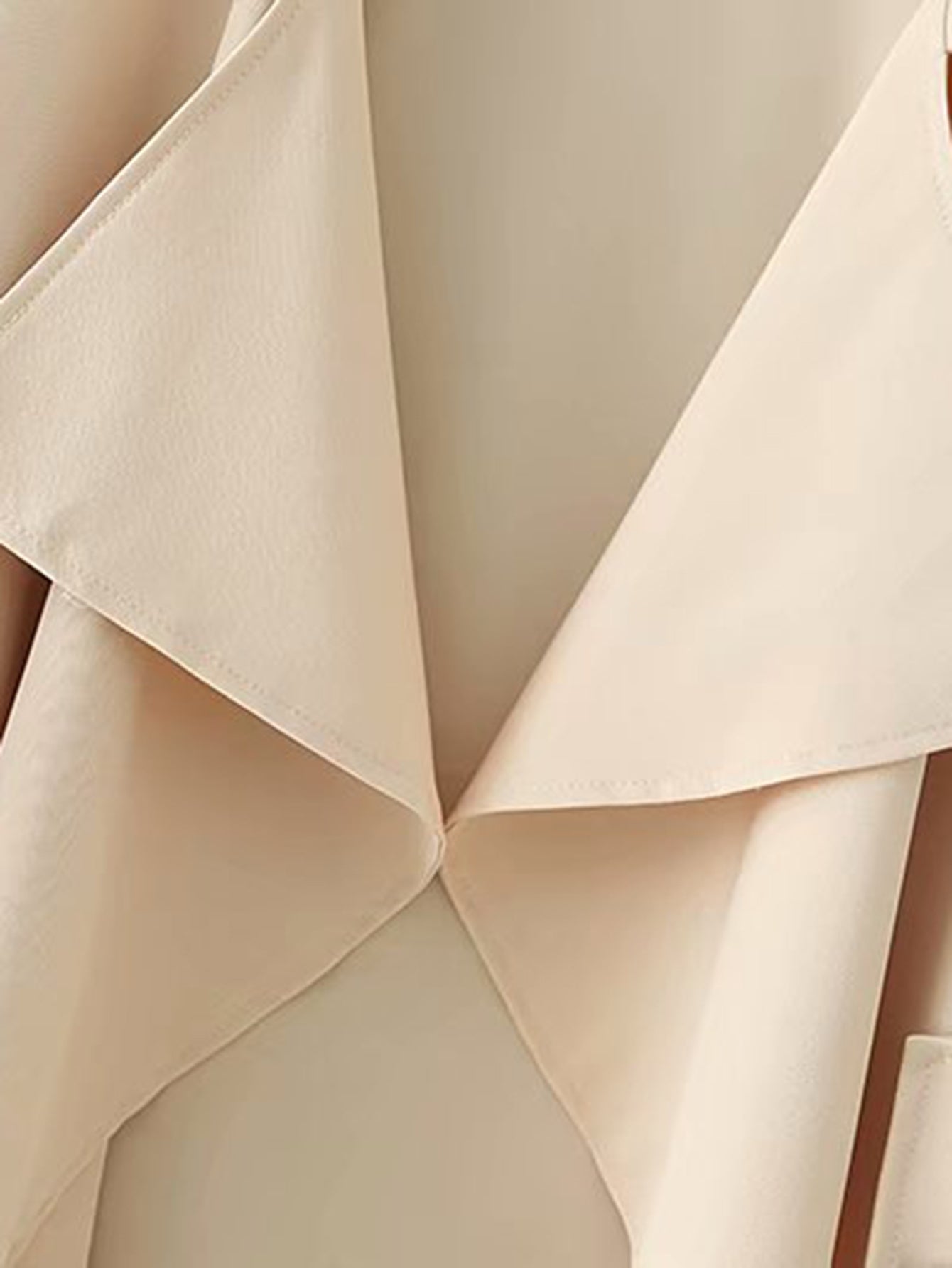 Open Front Roll Up Sleeve Outerwear