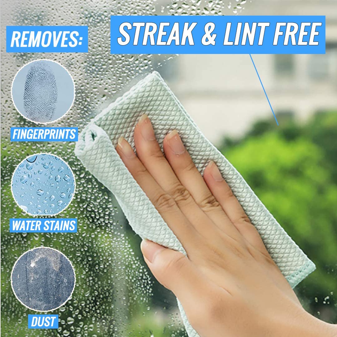 (🎉Mother's Day Pre-Sale 50%OFF) Miracle Cleaning Cloths(3 pcs/pack)-Reusable(BUY 2 Packs GET 1 Pack FREE NOW!)