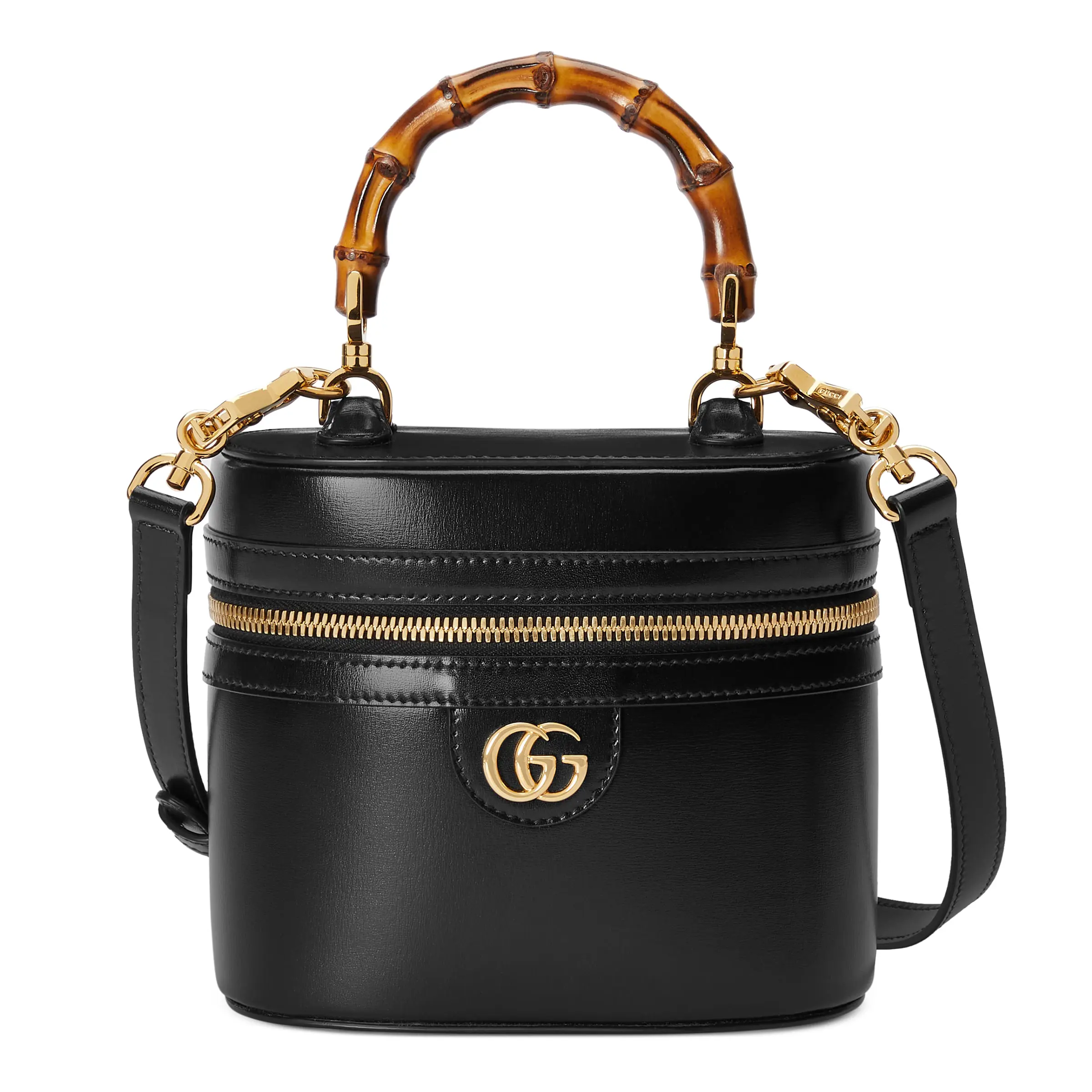 Gucci Bamboo Handle Mini Vanity Bag