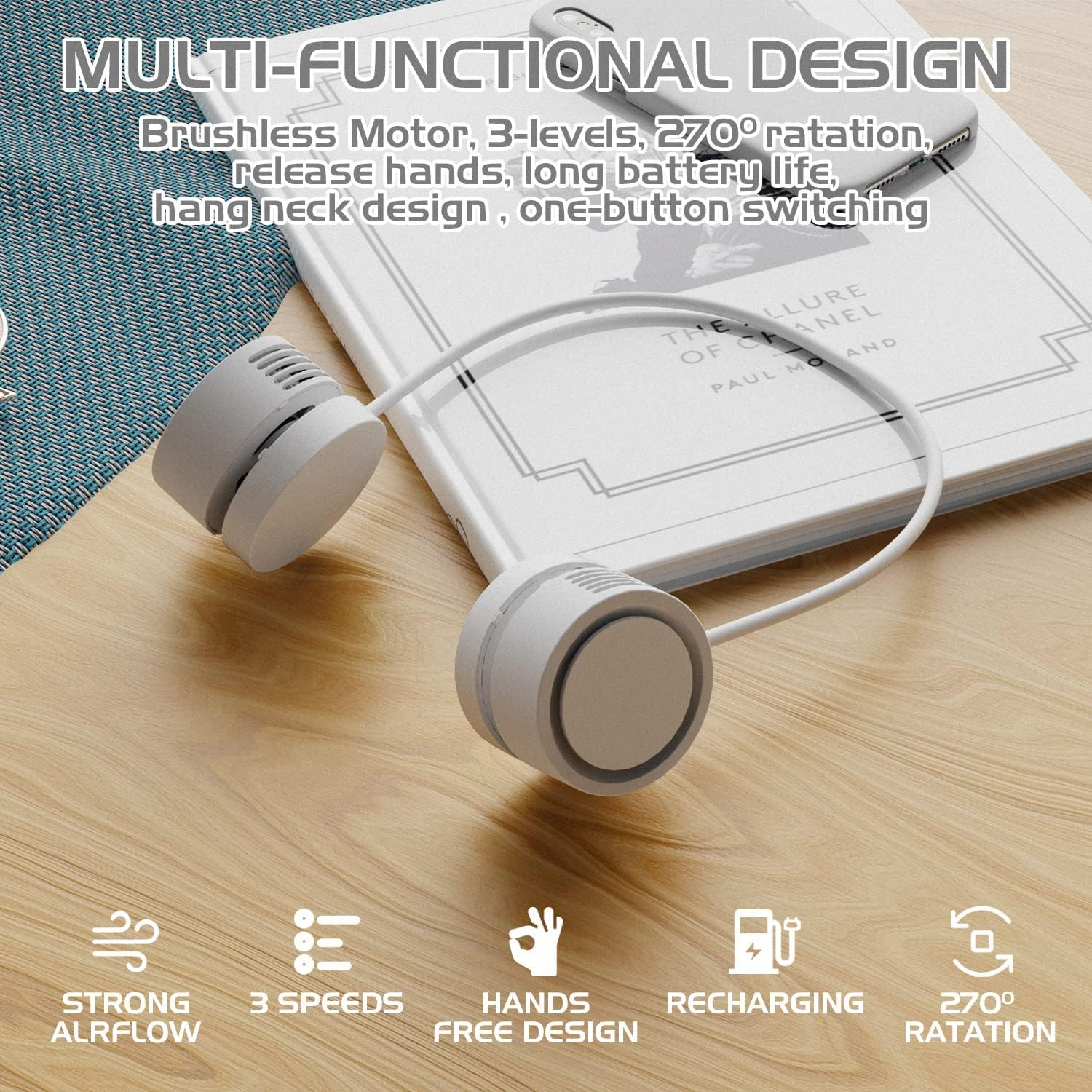 Portable Neck Fan