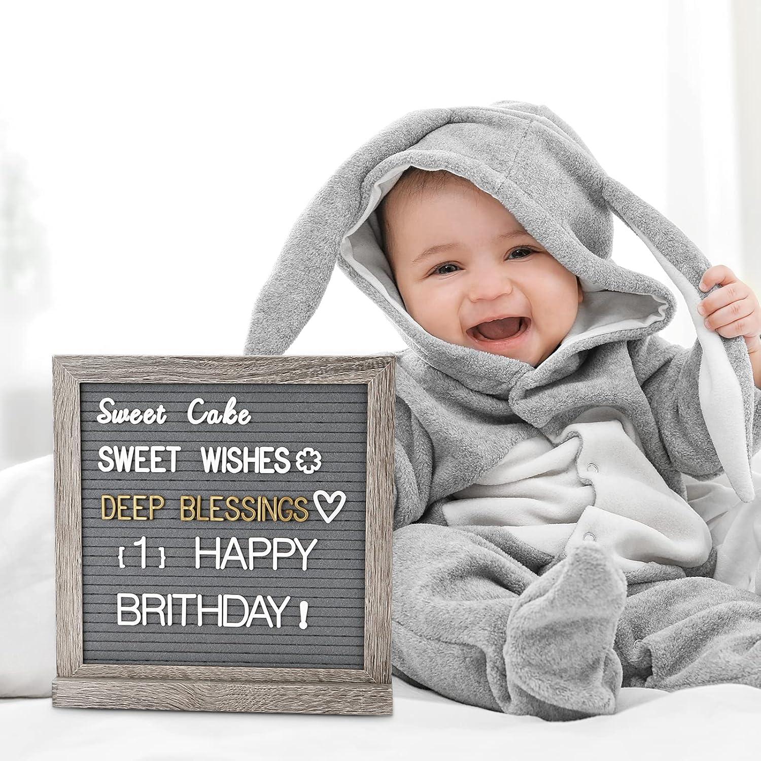 Changeable Felt Letter Board with Letters