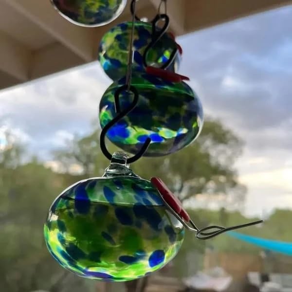 2024 New Charming Wind Chimes Hummingbird feeders Garden Decor