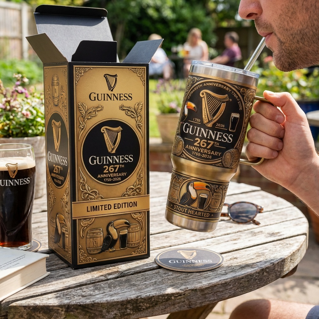 Guinness 267th Anniversary Limited Edition Commemorative Tumbler