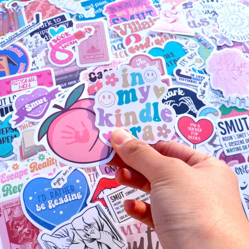 Book Stickers for Kindle 120-Pack