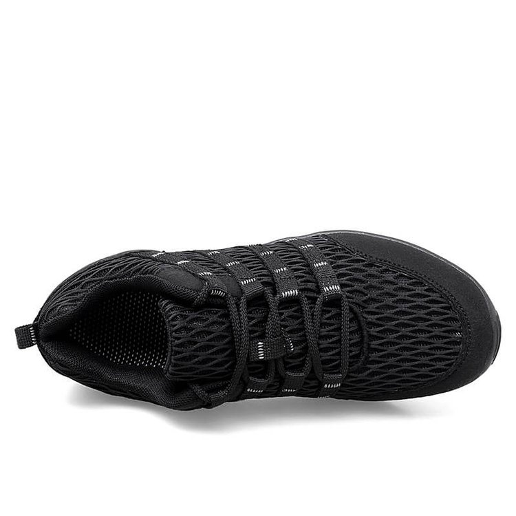 Couple Lace-Up Mesh Sneakers