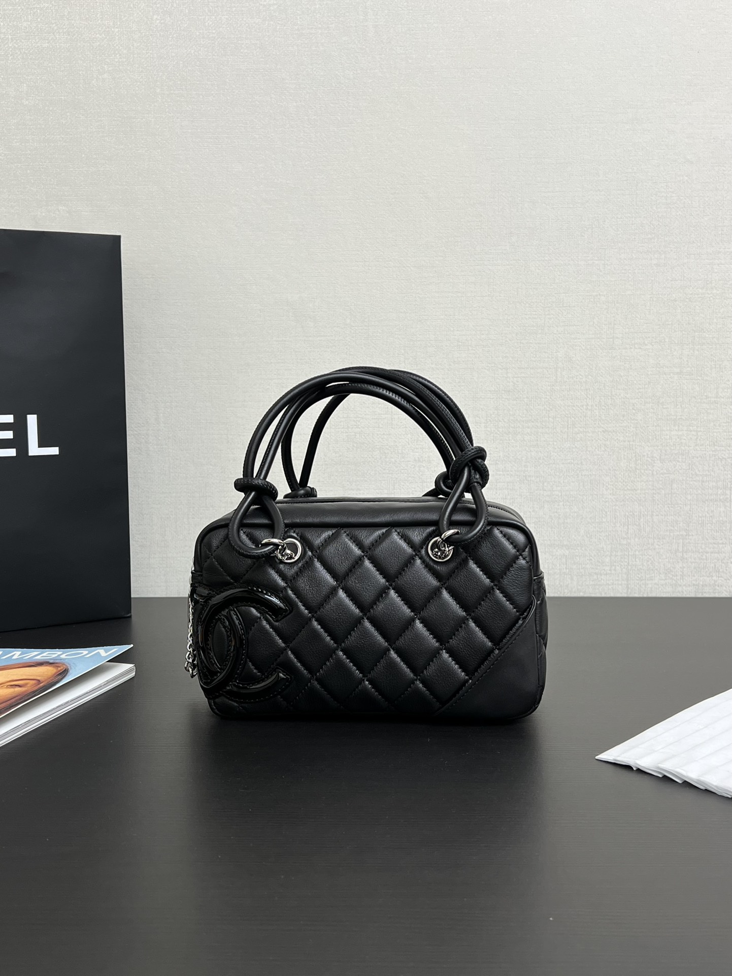 Chanel Used Cambon Pillow Bag A2979