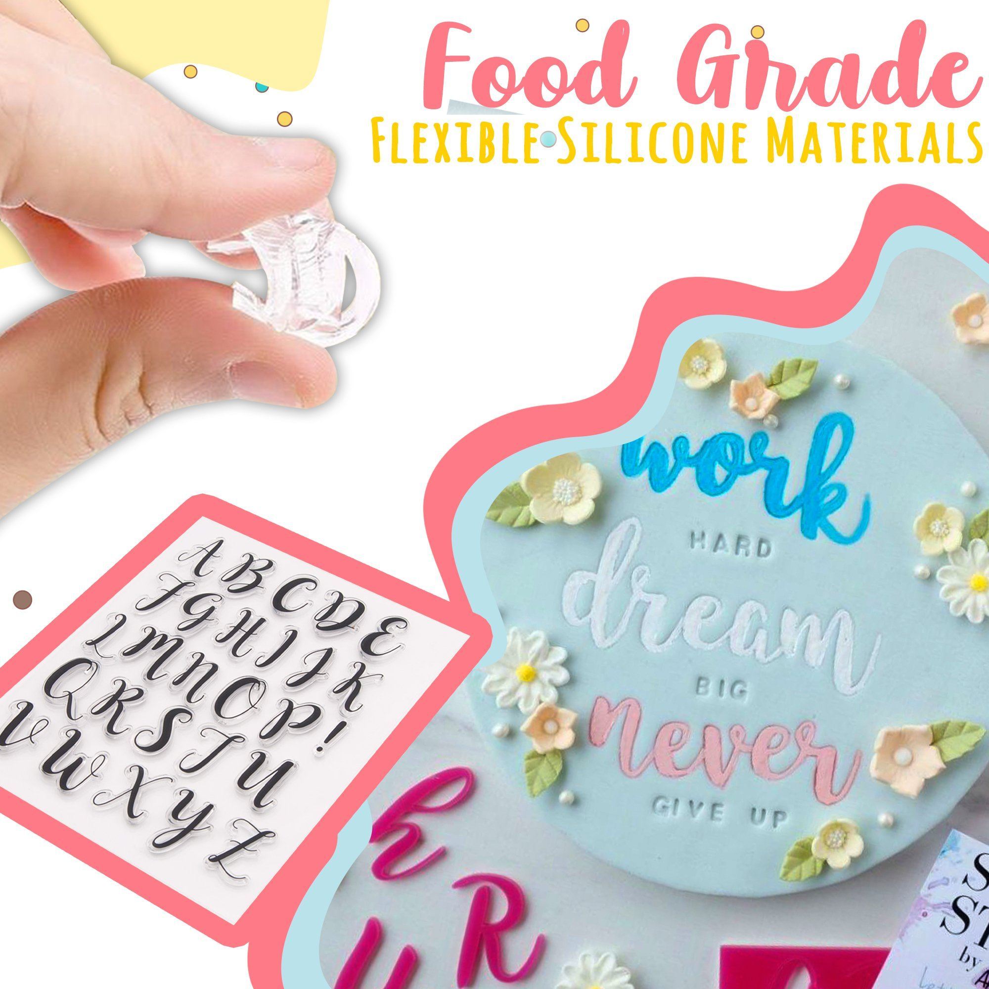 Alphabet Cake Stamp Set - SPECIAL SALE TODAY!!!🍰🍰