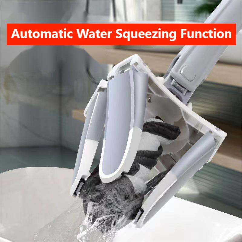 (🔥Last Day Clearance Sale-SAVE 50% OFF) 360° Rotatable Adjustable X-Type Butterfly Cleaning Mop--Buy 2 SETS FREE SHIPPING