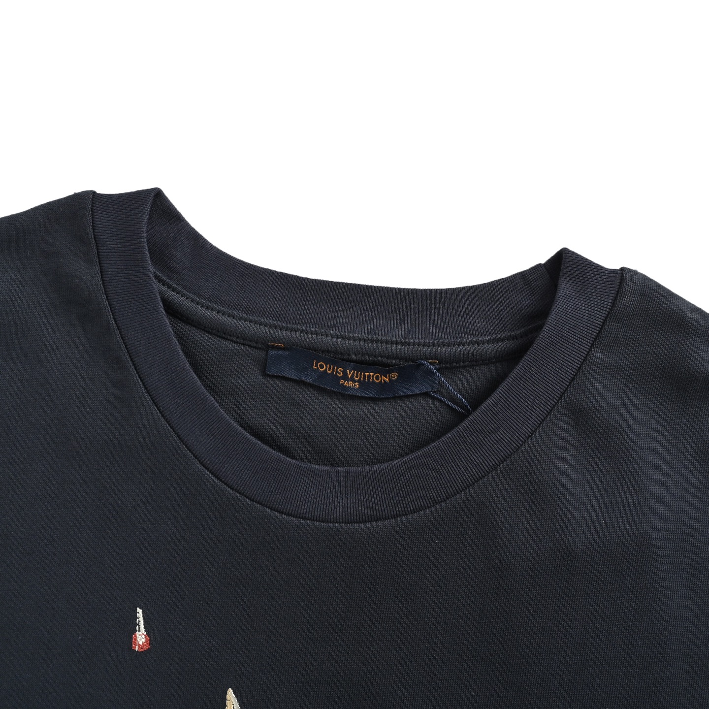 Louis Vuitton 25ss sailboat logo embroidered short sleeve