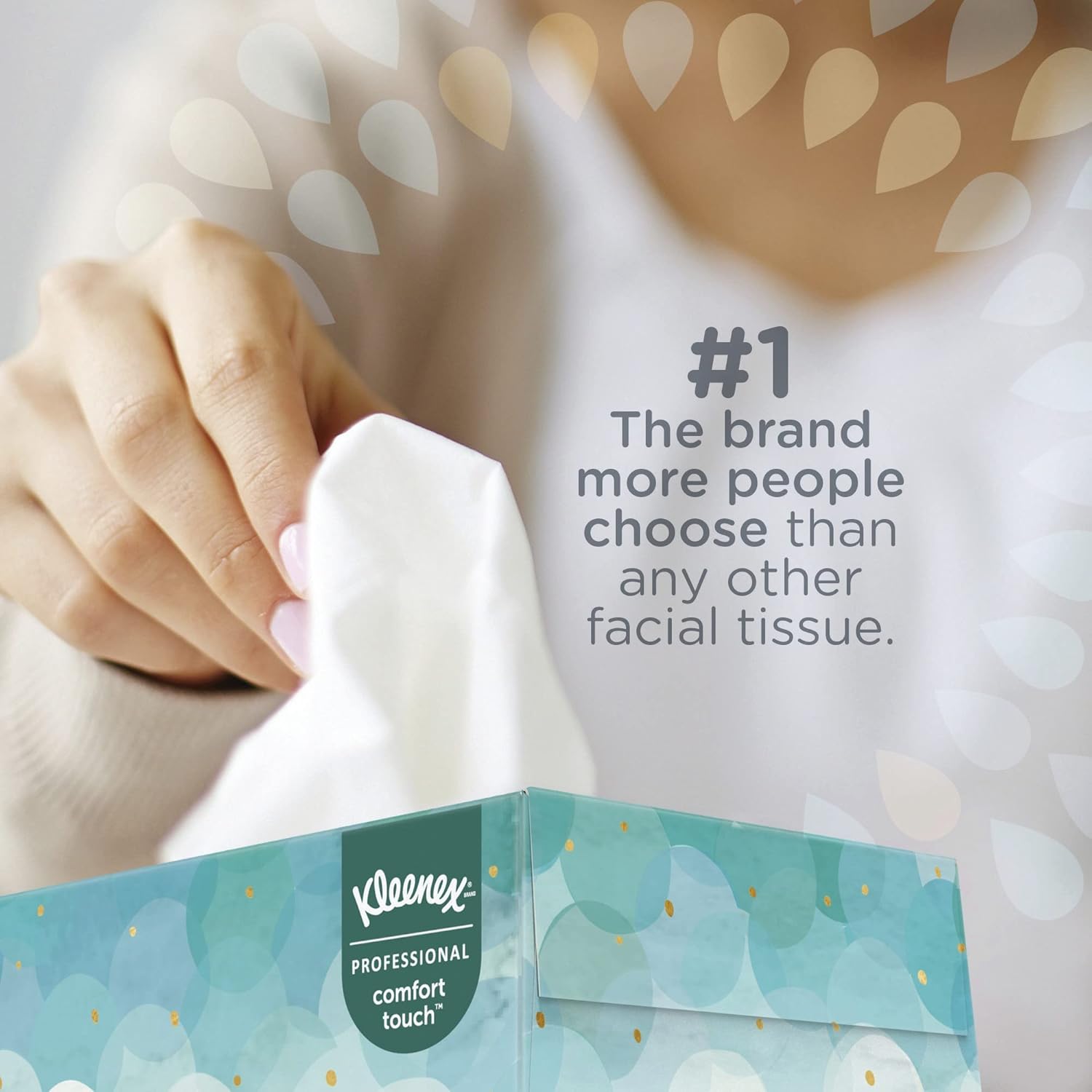 Kleenex® Professional Facial Tissues, Bulk (21271), 2-Ply, White, Upright Facial Tissue Cube Boxes for Business (90 Tissues/Box, 6 Bundles of 6 Boxes/Case, 36 Boxes/Case, 3,240 Tissues/Case)