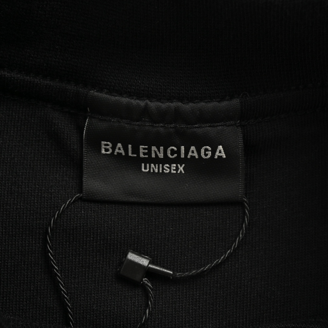 Balenciaga 24ss back-wearing rainbow print short sleeves