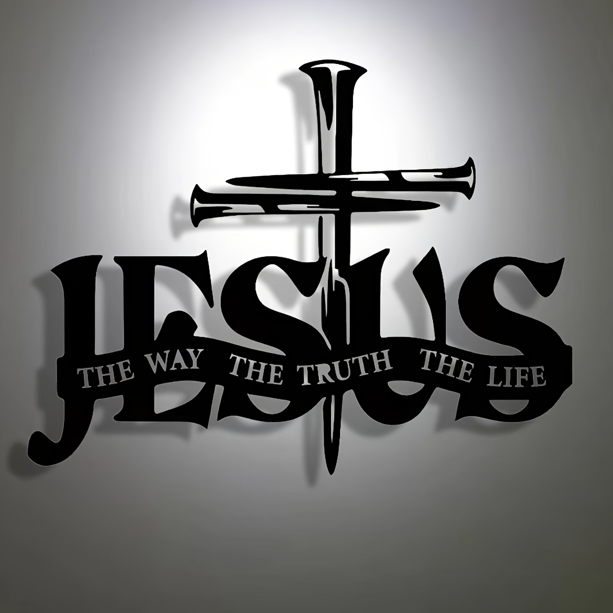 🔥Super Sale - 49% OFF🔥Jesus & Cross Design Wall Art (20 x 14 inches)