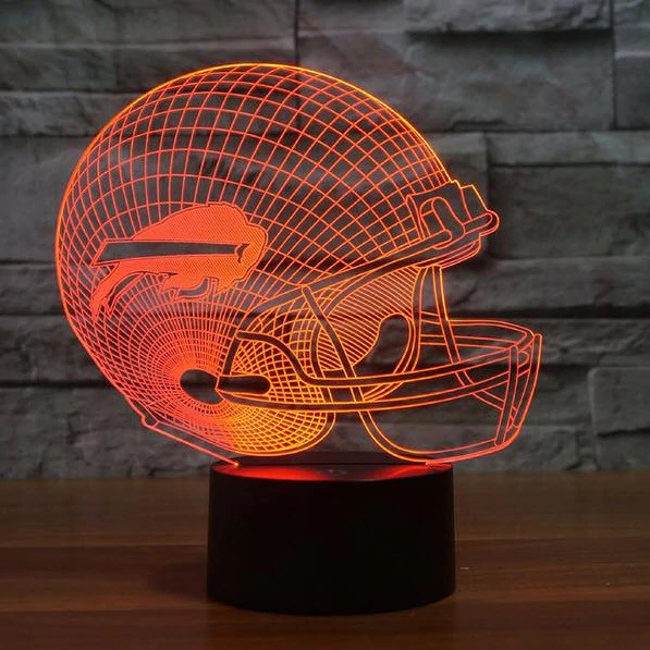 BUFFALO BILLS 3D LED LIGHT LAMP