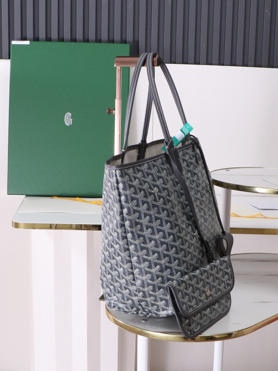 Goyard saint louis small shopping bag 020146
