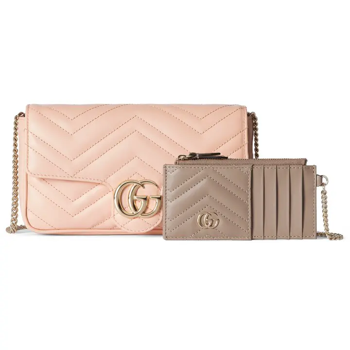 Gucci GG Marmont series small shoulder bag (with card holder) 751526AACCE9053