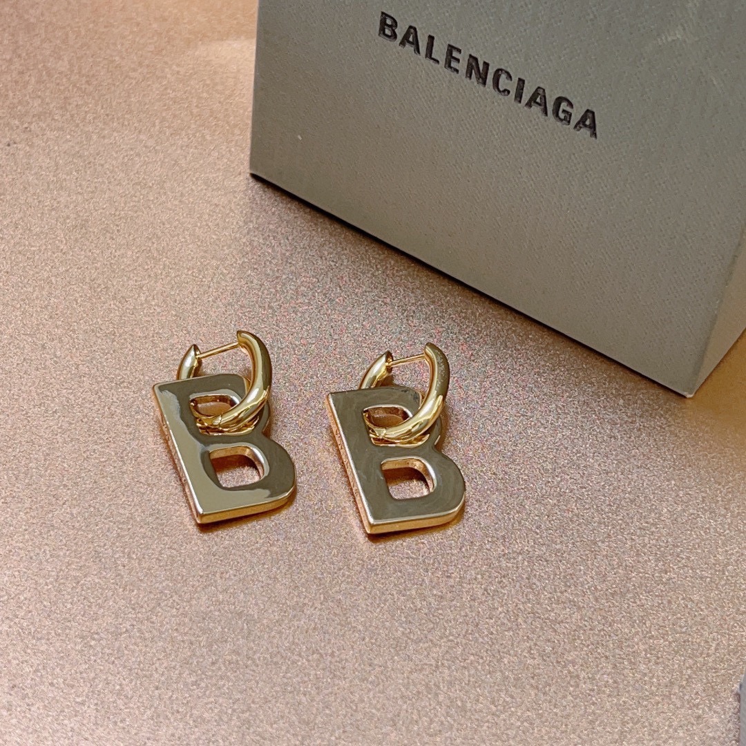 Balenciaga BB earrings