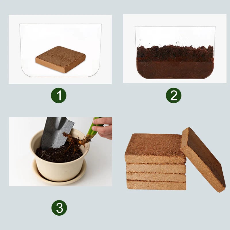 🔥Hot Sale Promotion 49% OFF - Organic Coconut Coir for Plants