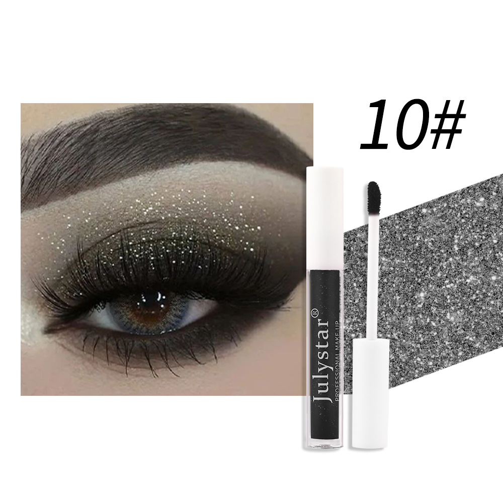 (🔥Mother's Day Sale 50% OFF )-JULYSTAR 10 Colors Liquid Glitter Eyeshadow Set-BUY 1 Sets FREE SHIPPING