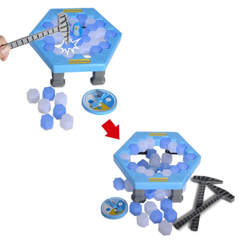 (🔥Last Day Promotion-SAVE 50% OFF) !  - Ice-Block Breaking Game Save Penguin Table Game -BUY 2 GET 10% OFF & FREE SHIPPING