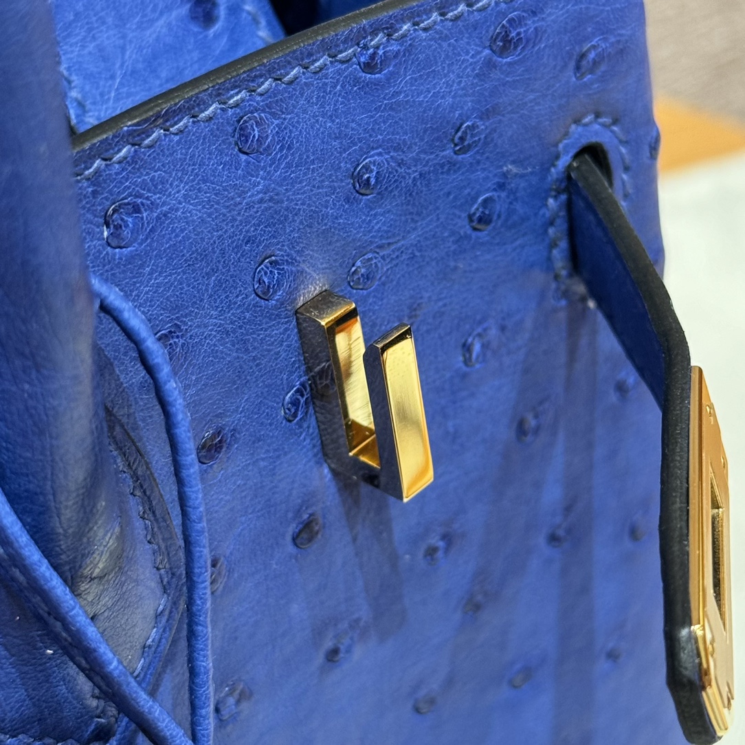 Hermès Birkin O7Bleuet Handbag (Handmade to Order)