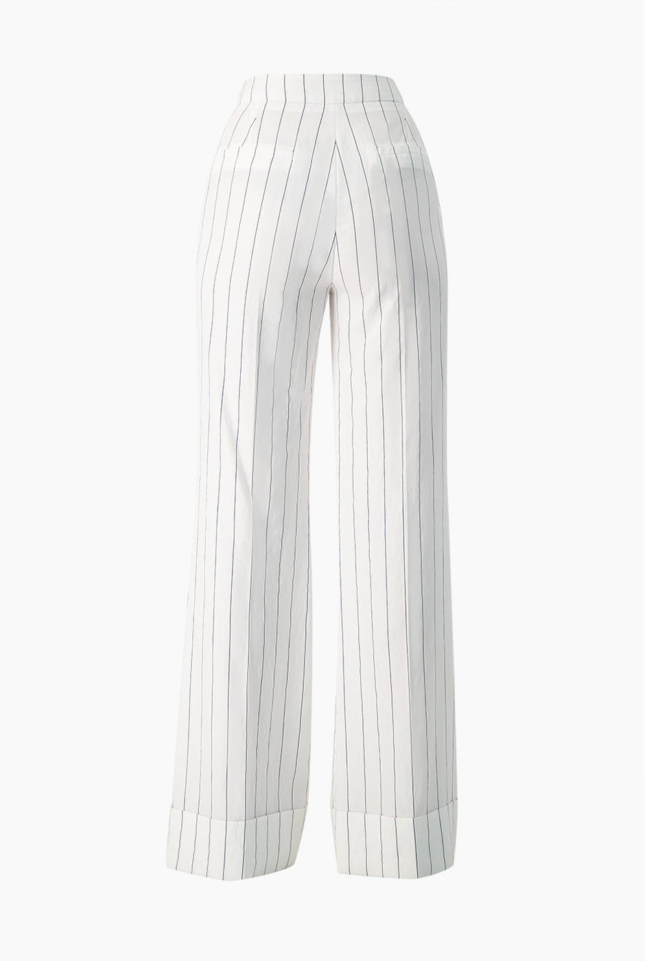 Pantalon campana dobladillo ancho