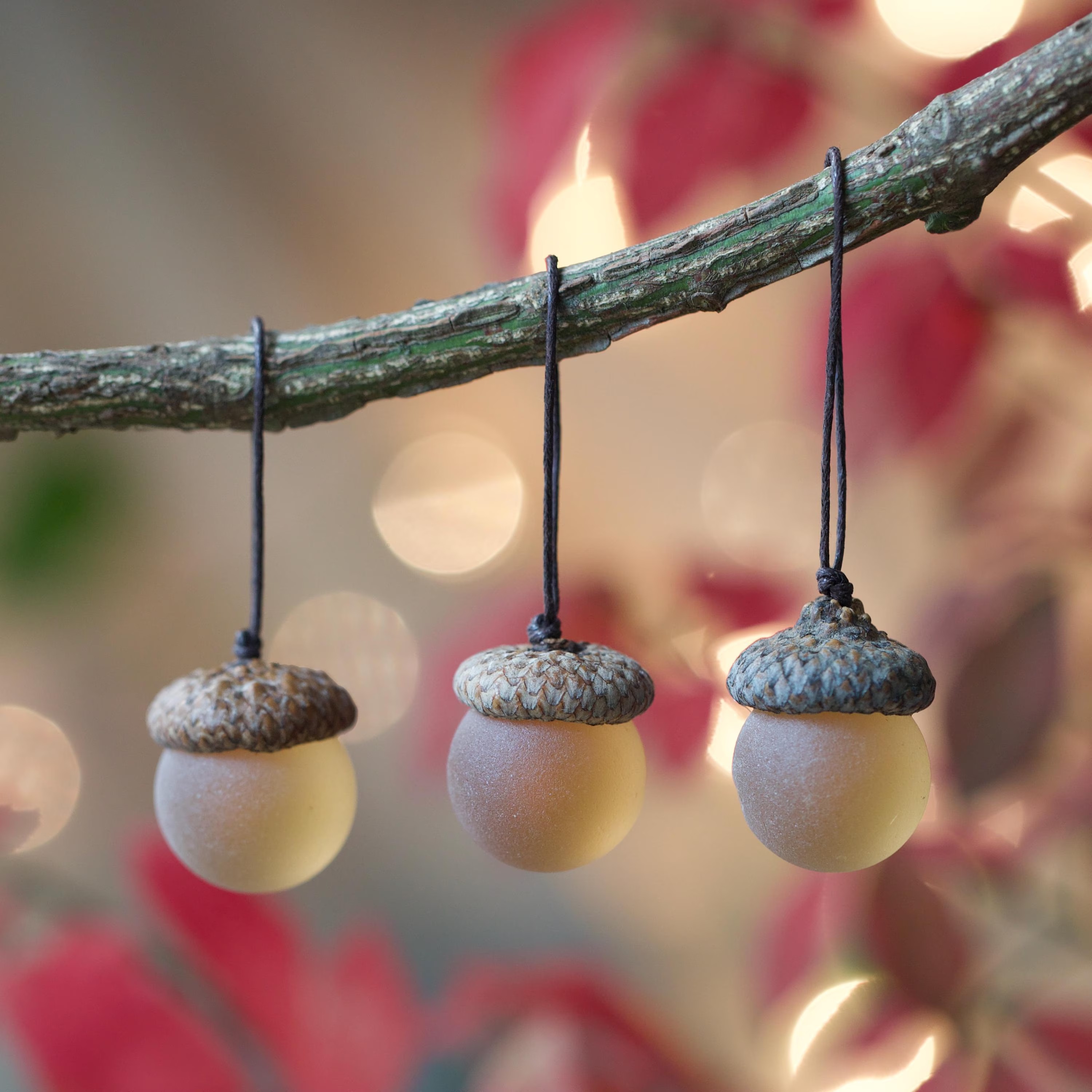 Handmade Sea Glass Acorn Ornaments – A Little Treasure from Nature & the Sea