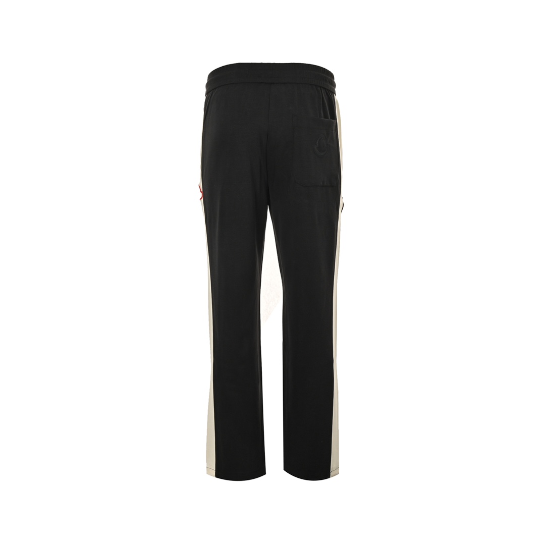 Moncler 24Fw side webbing logo trousers