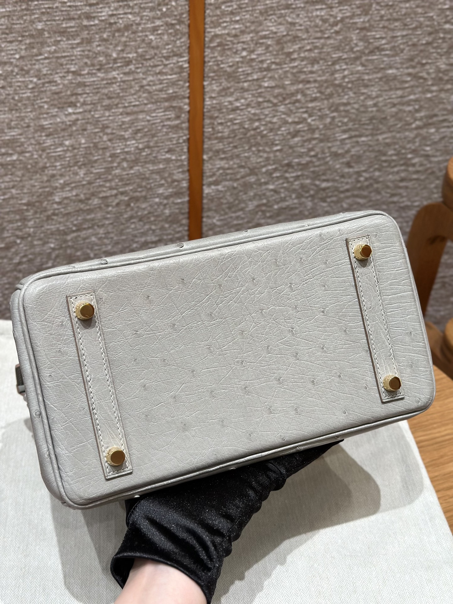 Hermes Birkin 80Girs Perle (Handmade to order)