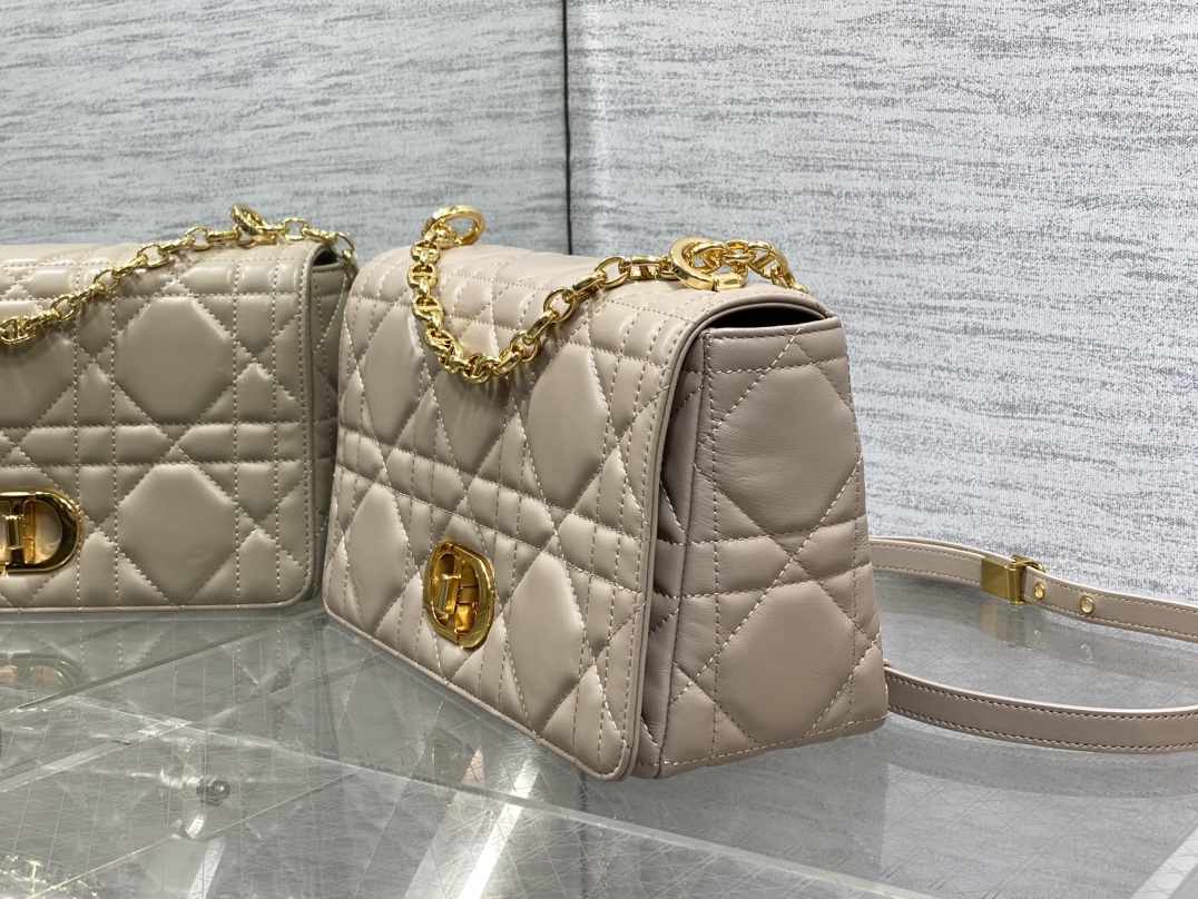 Dior Caro Diamond Chubby Bag Medium