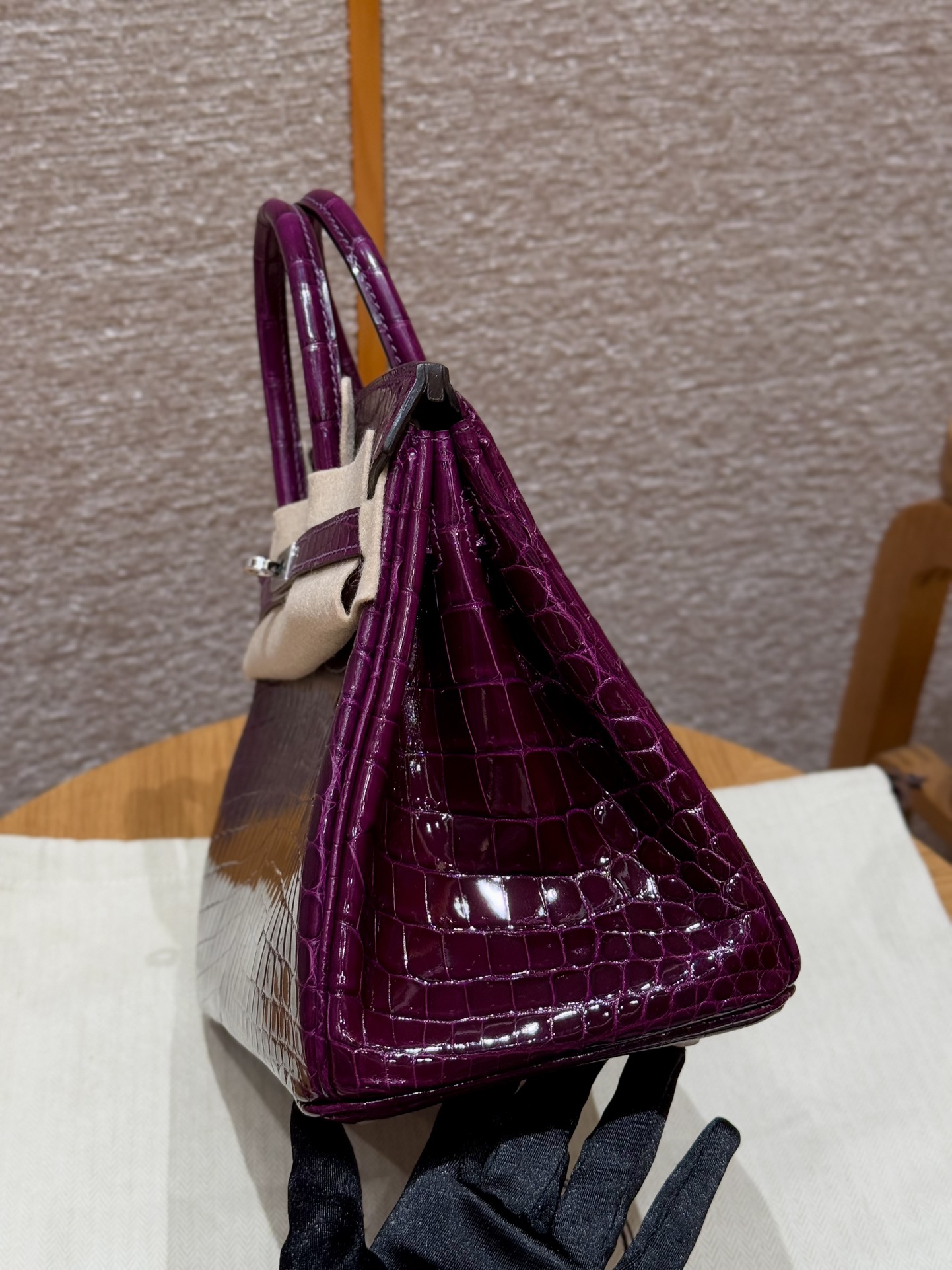 Hermes Birkin N5Cassis (Handmade to order)